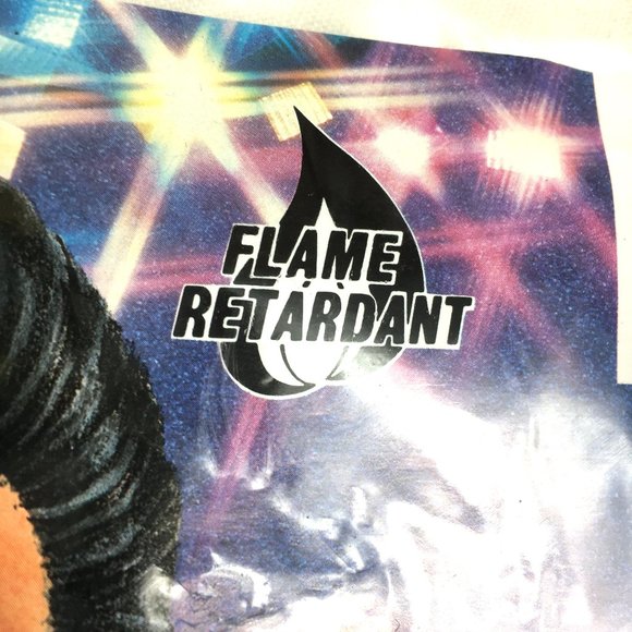 Full Straight Black Beard & Moustache Rubies 2045 NWT - Picture 3 of 9